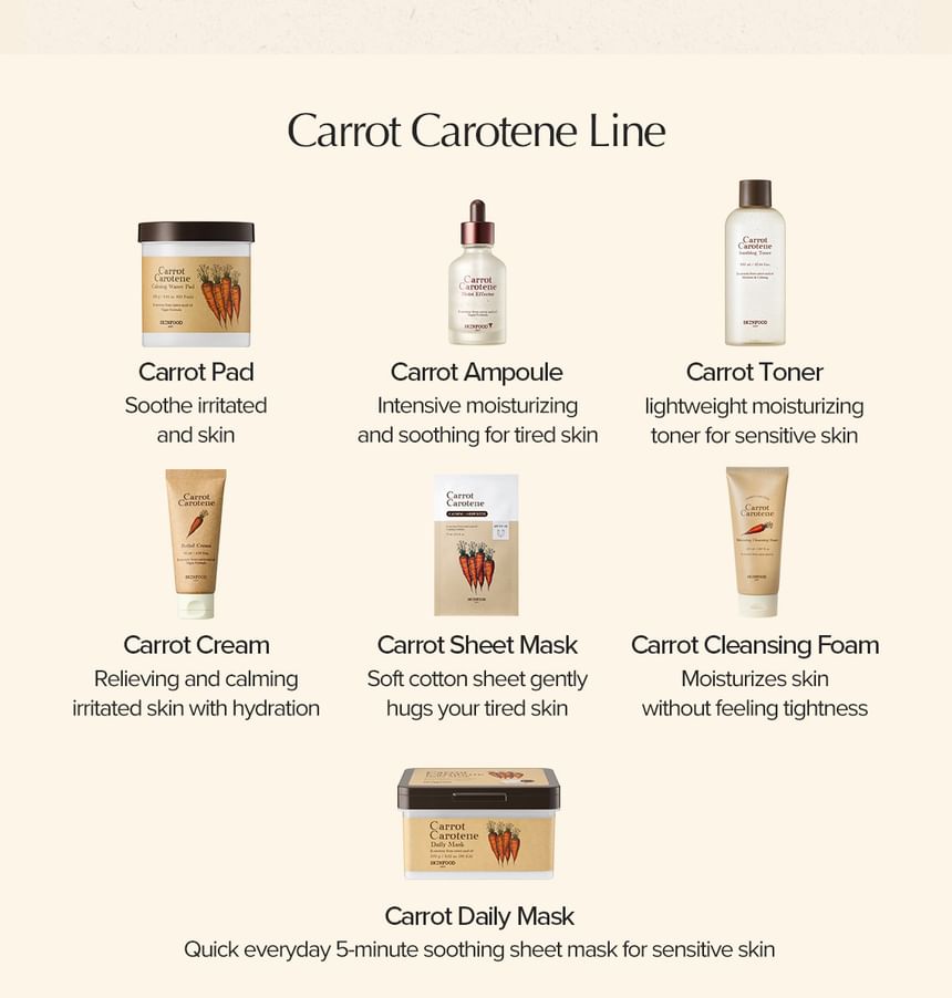 SKINFOOD - Carrot Carotene Calming Water Pad - Gallery 10
