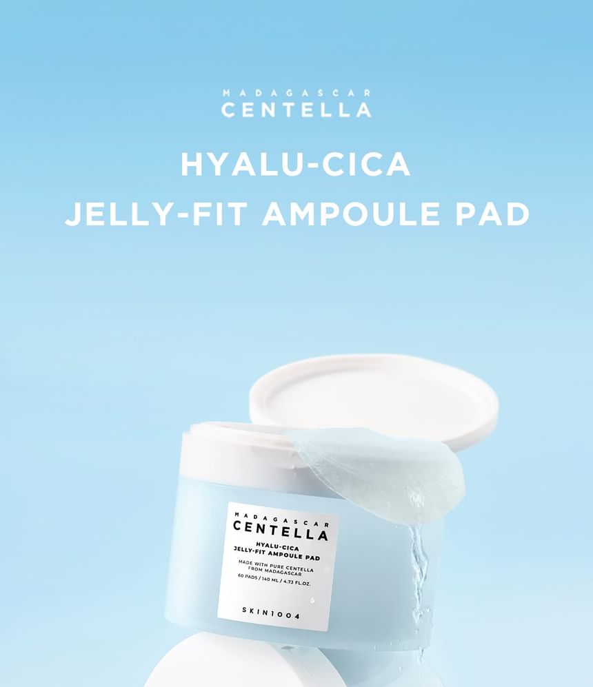 SKIN1004 - Madagascar Centella Hyalu-Cica Jelly-Fit Ampoule Pad - Gallery 1