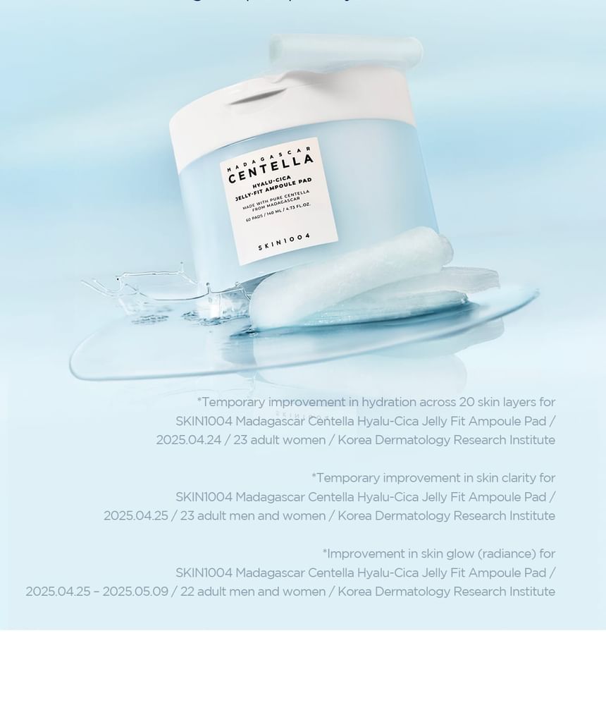 SKIN1004 - Madagascar Centella Hyalu-Cica Jelly-Fit Ampoule Pad - Gallery 3