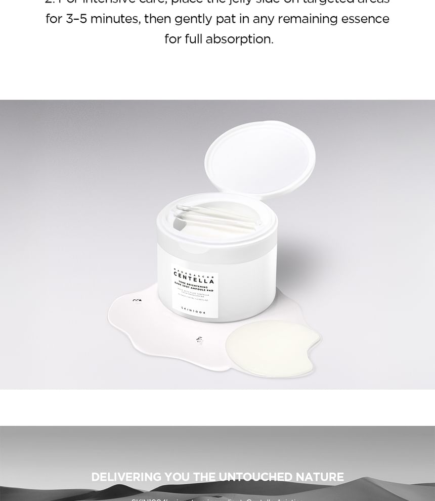 SKIN1004 - Madagascar Centella Tone Brightening Dark Spot Ampoule Pad - Gallery 22