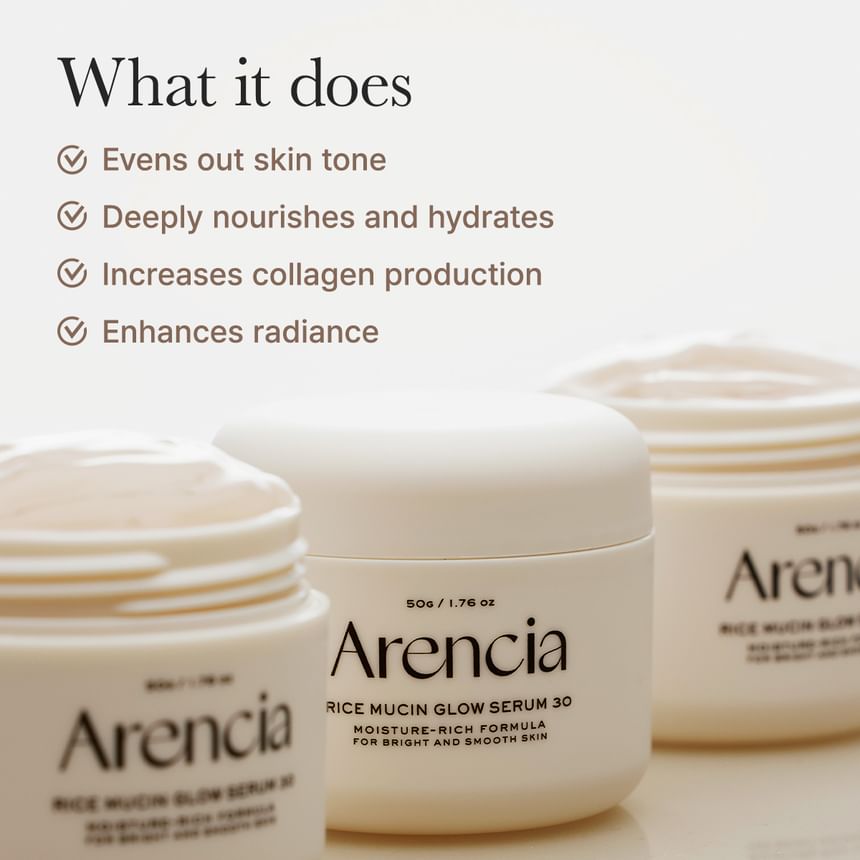 Arencia - Rice Mucin Glow Serum 30 - Gallery 2