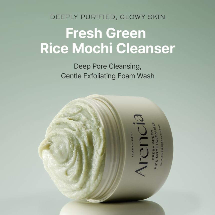 Arencia - Fresh Green Rice Mochi Cleanser - Gallery 1