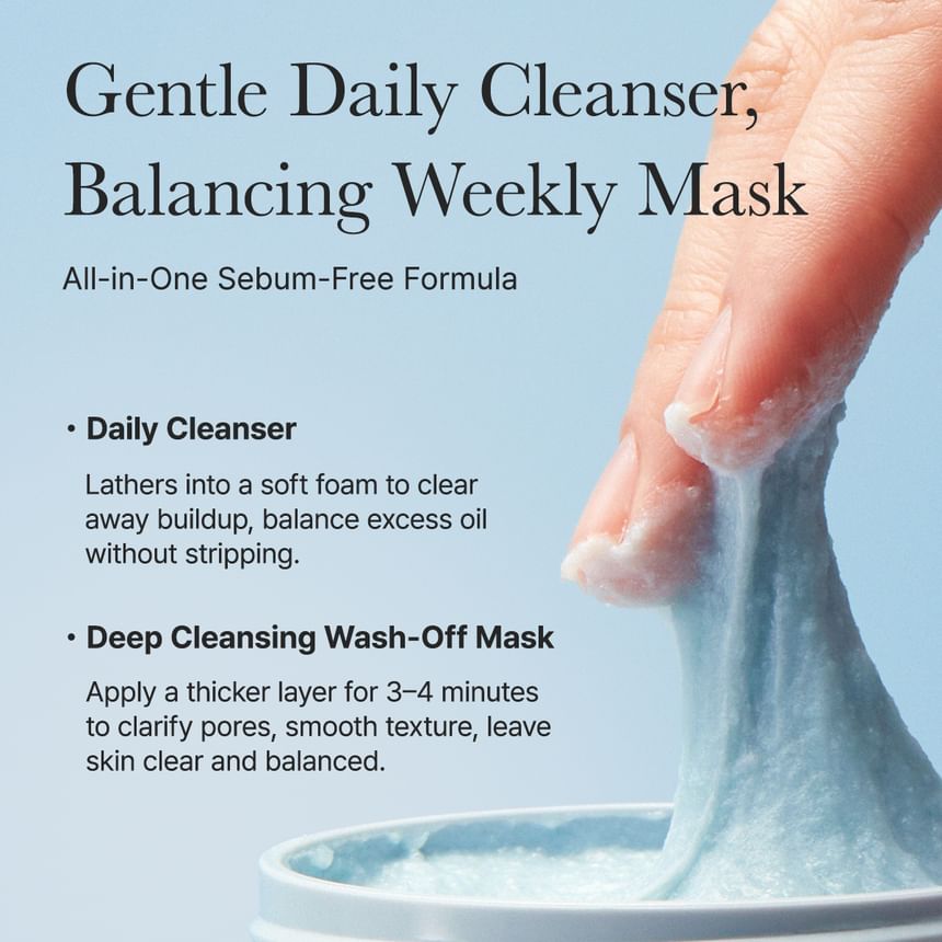 Arencia - Fresh Blue Hyssop Rice Mochi Cleanser - Gallery 7