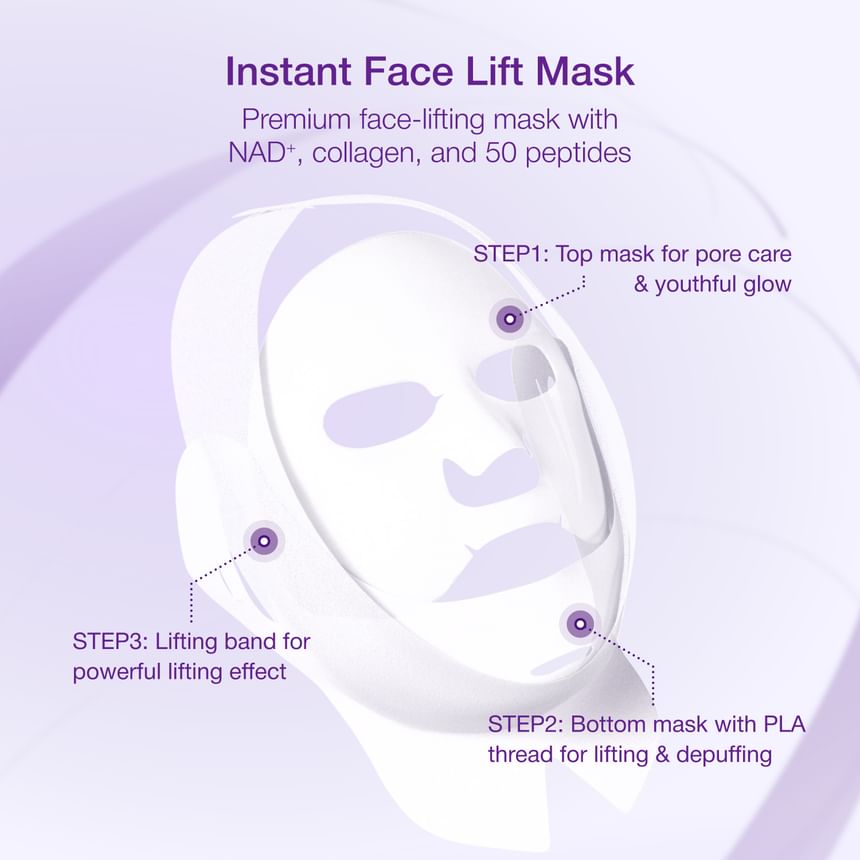 numbuzin - No.9 NAD Bio Lifting-sil Full Face Mask (1Sheet) - Gallery 3