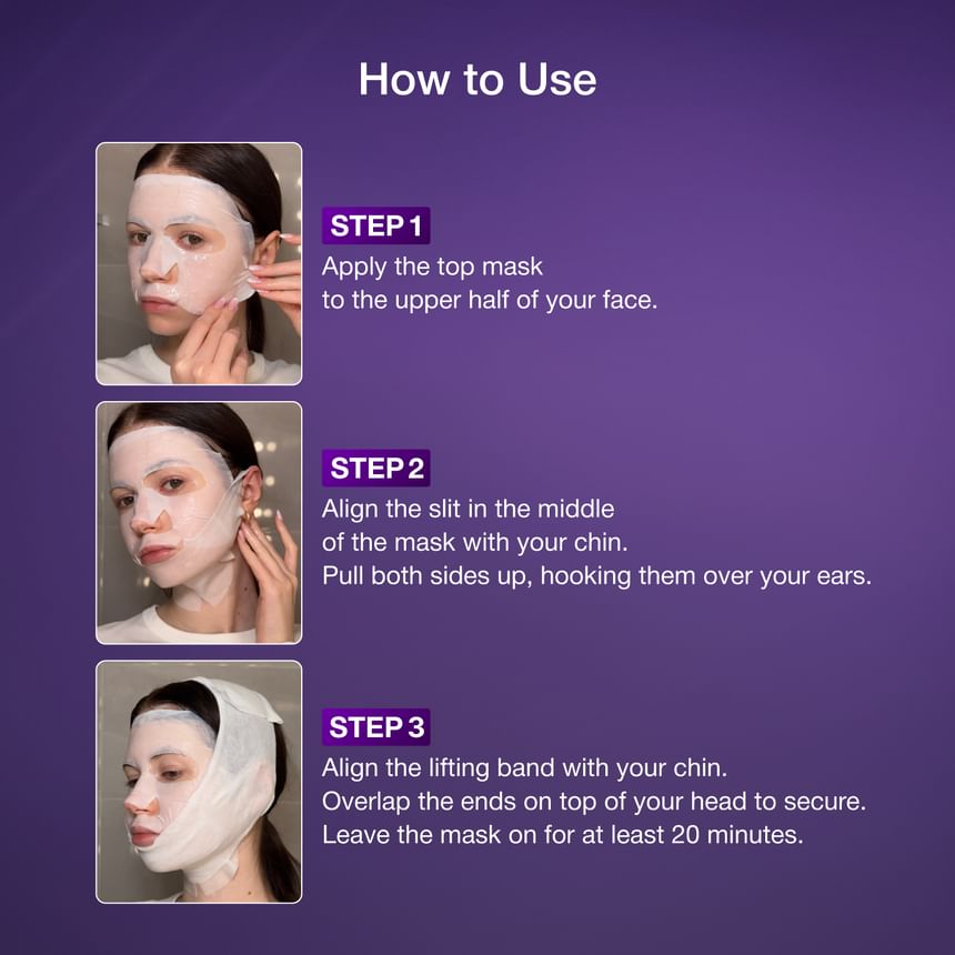 numbuzin - No.9 NAD Bio Lifting-sil Full Face Mask (1Sheet) - Gallery 7