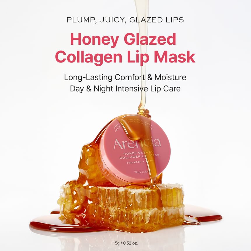 Arencia - Honey Glazed Collagen Lip Mask - Gallery 1