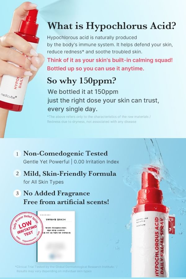 medicube - Hypochlorous Acid Daily Facial Spray - Gallery 5