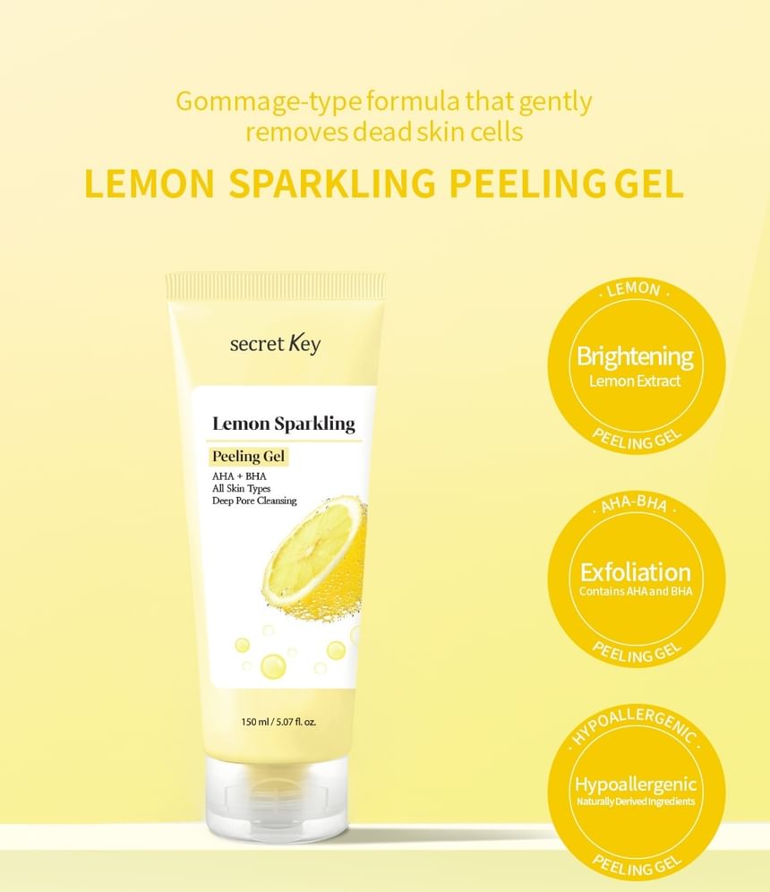 Secret Key - Lemon Sparkling Peeling Gel - Gallery 1
