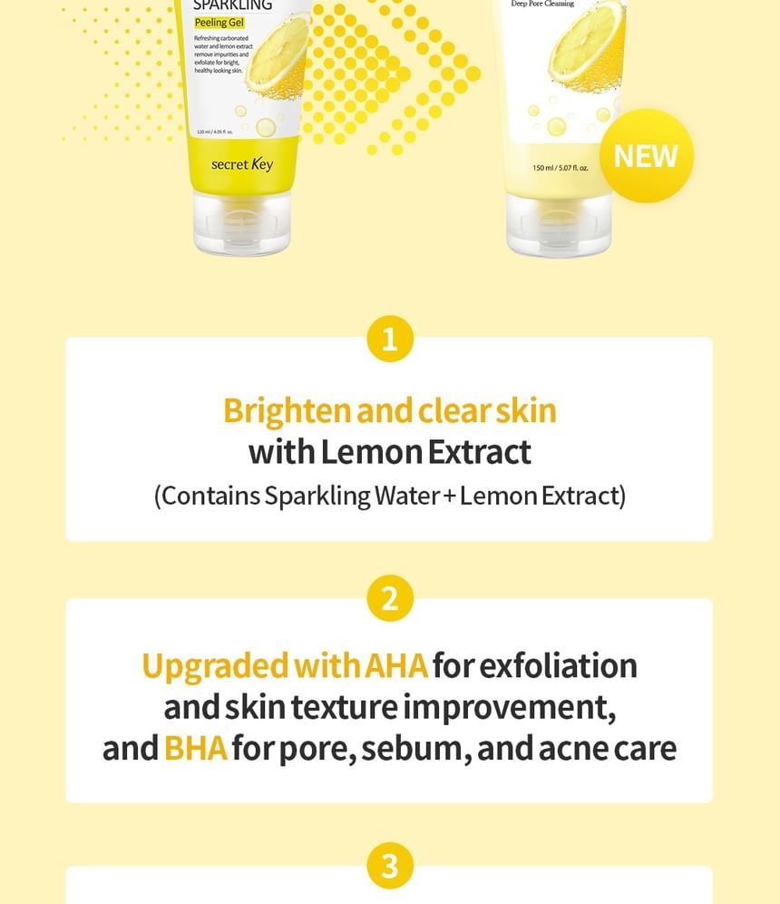 Secret Key - Lemon Sparkling Peeling Gel - Gallery 3