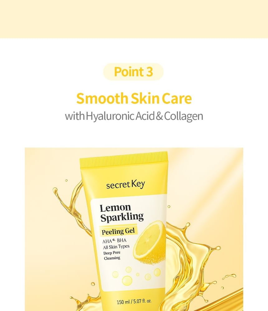 Secret Key - Lemon Sparkling Peeling Gel - Gallery 10