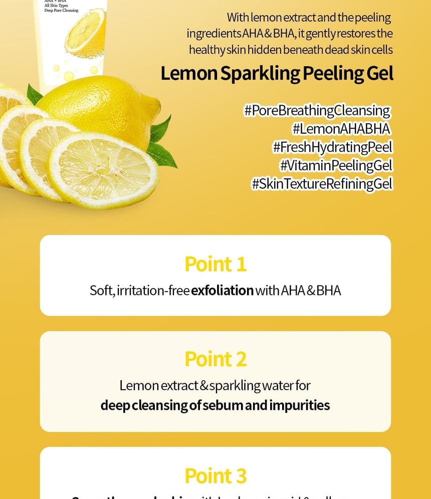 Secret Key - Lemon Sparkling Peeling Gel - Gallery 21