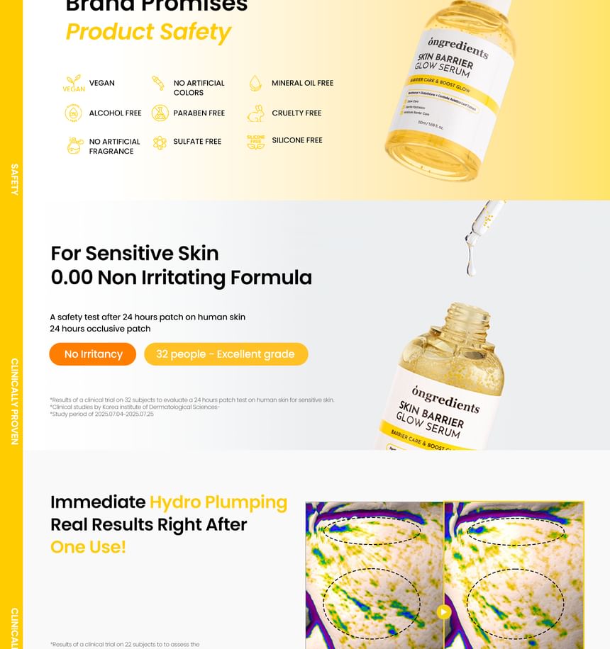 ongredients - Skin Barrier Glow Serum 50ml - Gallery 3
