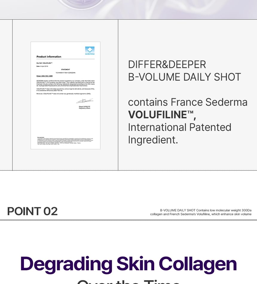 DIFFER & DEEPER - B-Volume Daily Shot Starter Pack 2pcs Bundle Set - Gallery 19