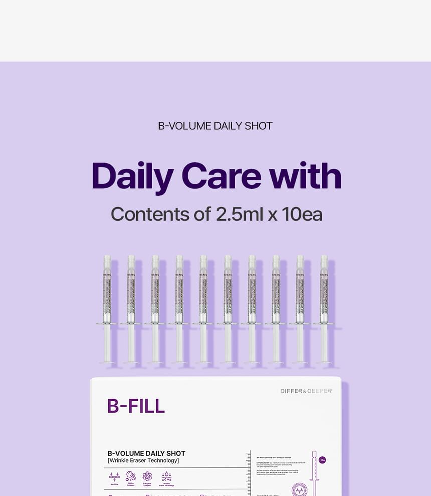 DIFFER & DEEPER - B-Volume Daily Shot Starter Pack 2pcs Bundle Set - Gallery 27
