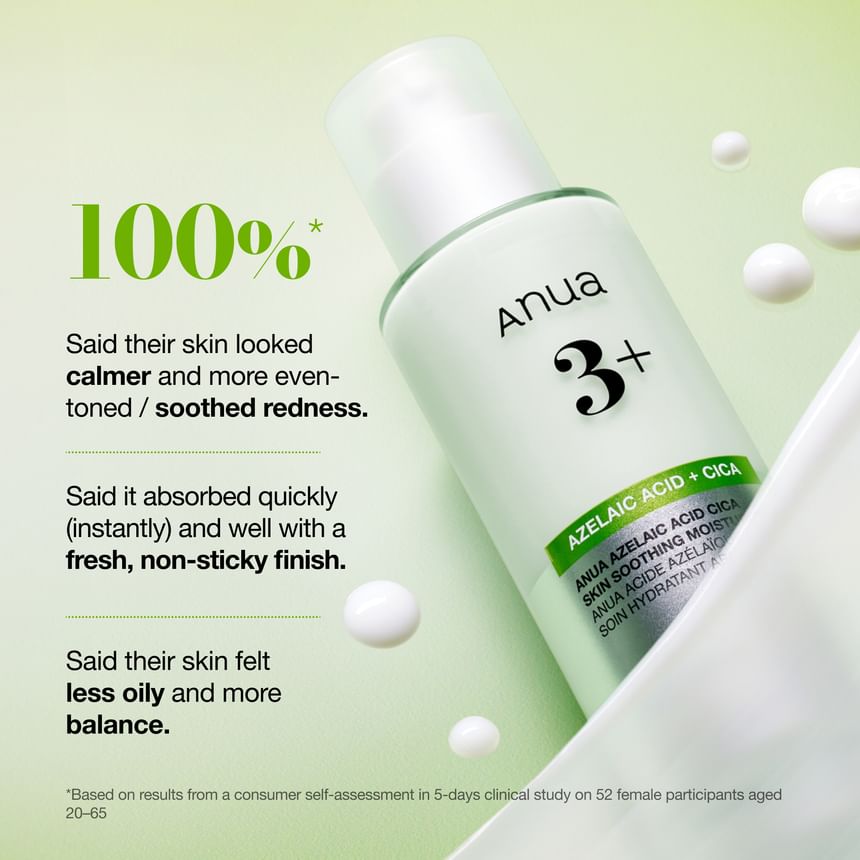 Anua - Azelaic Acid Cica Skin Soothing Moisturizer - Gallery 4