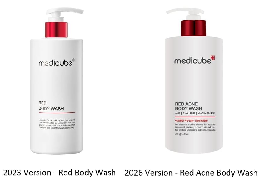 medicube - Red Acne Body Wash - Gallery 1