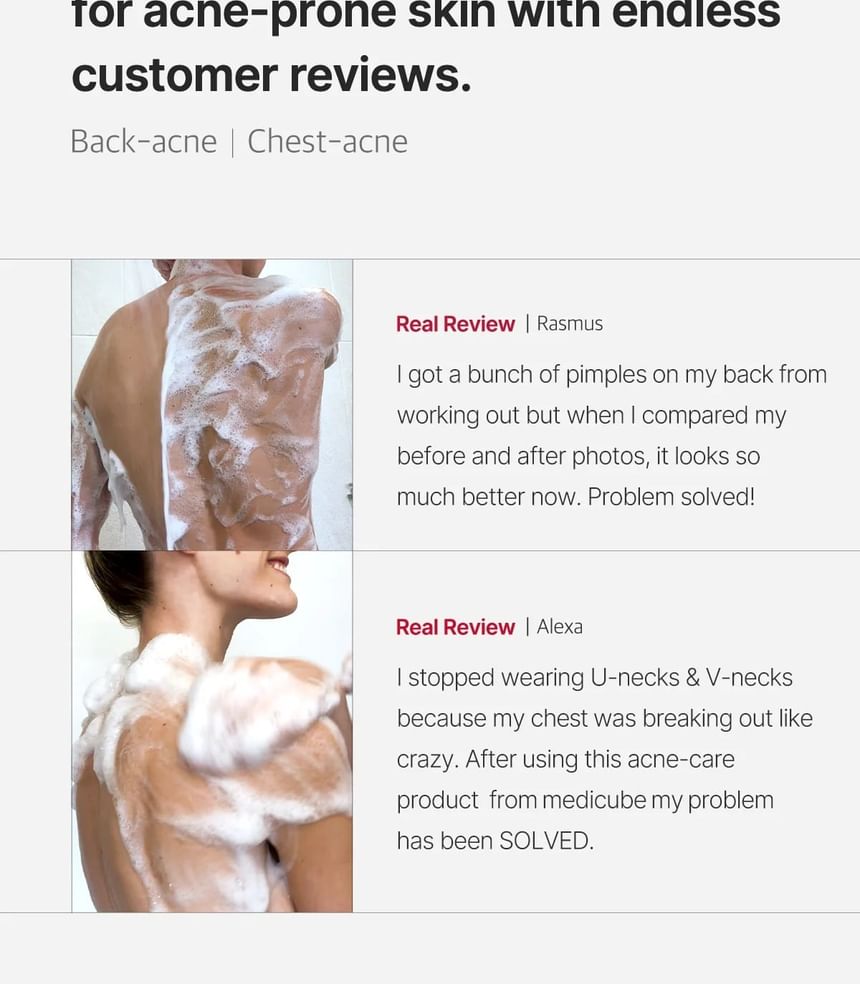 medicube - Red Acne Body Wash - Gallery 4