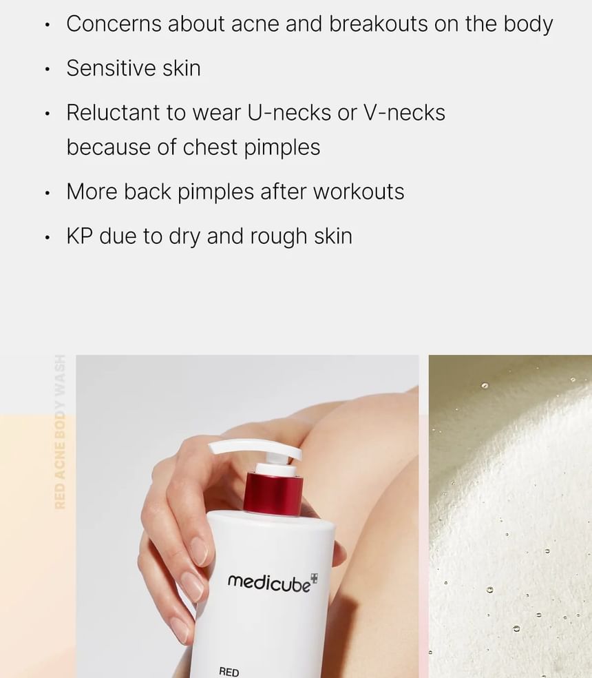 medicube - Red Acne Body Wash - Gallery 15