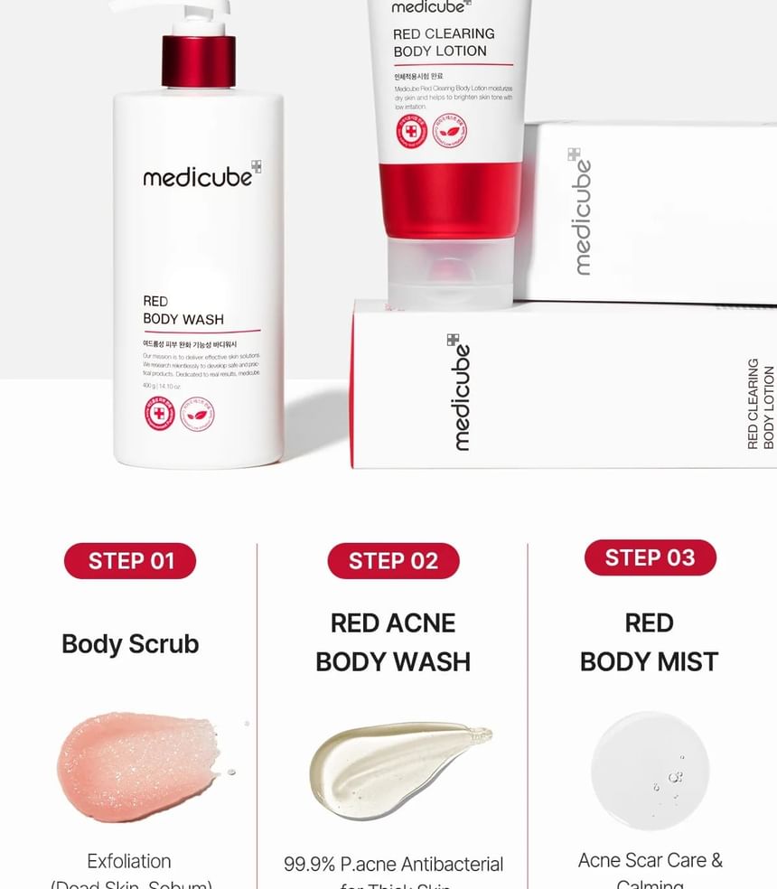 medicube - Red Acne Body Wash - Gallery 33