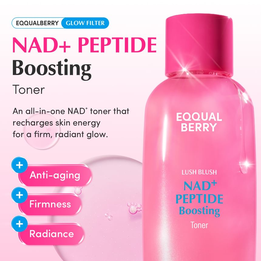 EQQUALBERRY - NAD+ Peptide Boosting Toner - Gallery 1