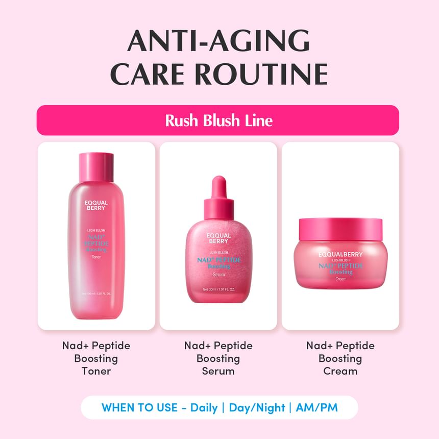 EQQUALBERRY - NAD+ Peptide Boosting Toner - Gallery 6