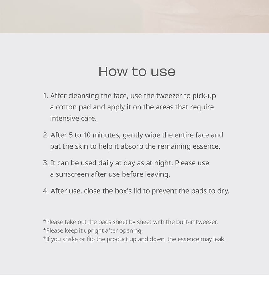 House of Hur - Clearing Skin Prep Essence Pad - Gallery 14