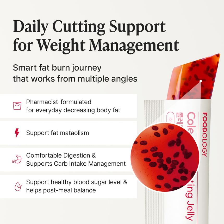 FOODOLOGY - Coleology Cutting Jelly [25g x 10 sticks] - Gallery 2