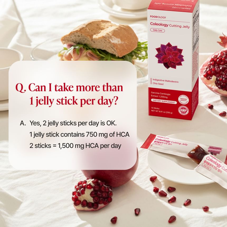 FOODOLOGY - Coleology Cutting Jelly [25g x 10 sticks] - Gallery 9