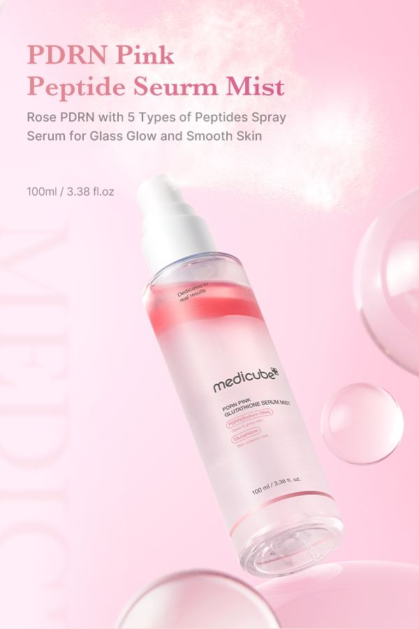medicube - PDRN Pink Glutathione Serum Mist - Gallery 1
