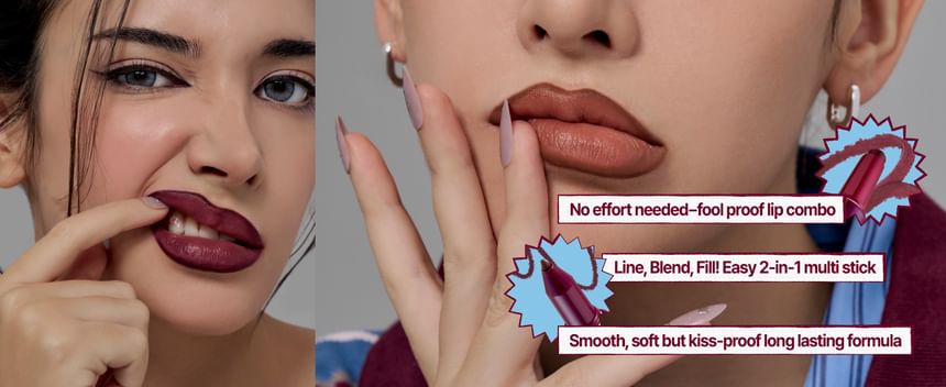 fwee - Long-Lasting Dual Coloring Stick Lip Liner - 6 Colors - Gallery 5