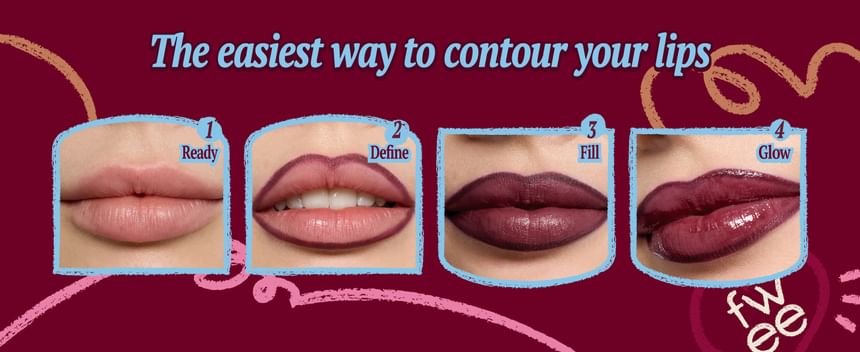 fwee - Long-Lasting Dual Coloring Stick Lip Liner - 6 Colors - Gallery 2