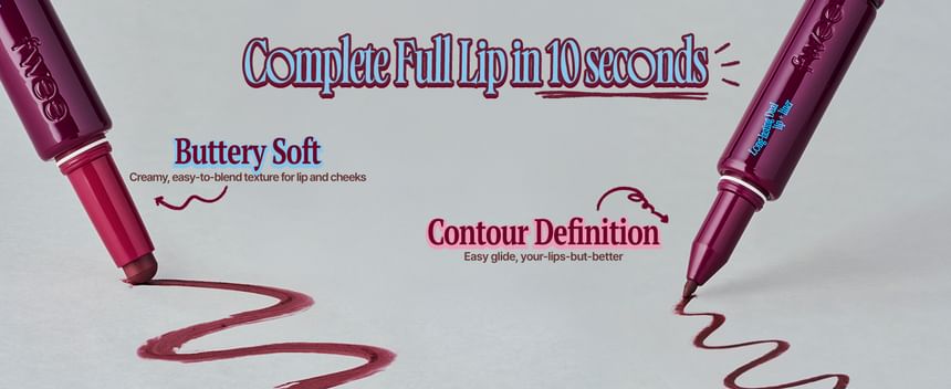 fwee - Long-Lasting Dual Coloring Stick Lip Liner - 6 Colors - Gallery 4