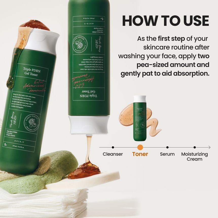 AXIS-Y - Triple PDRN Gel Toner 270ml - Gallery 6