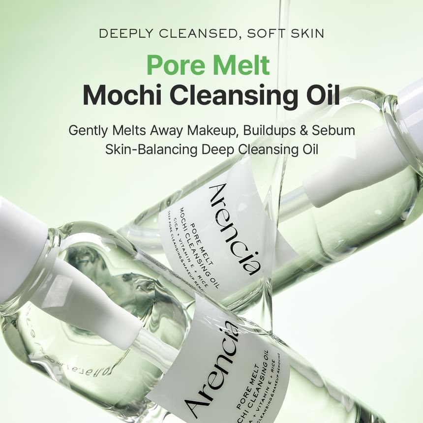 Arencia - Pore Melt Mochi Cleansing Oil 200ml - Gallery 1