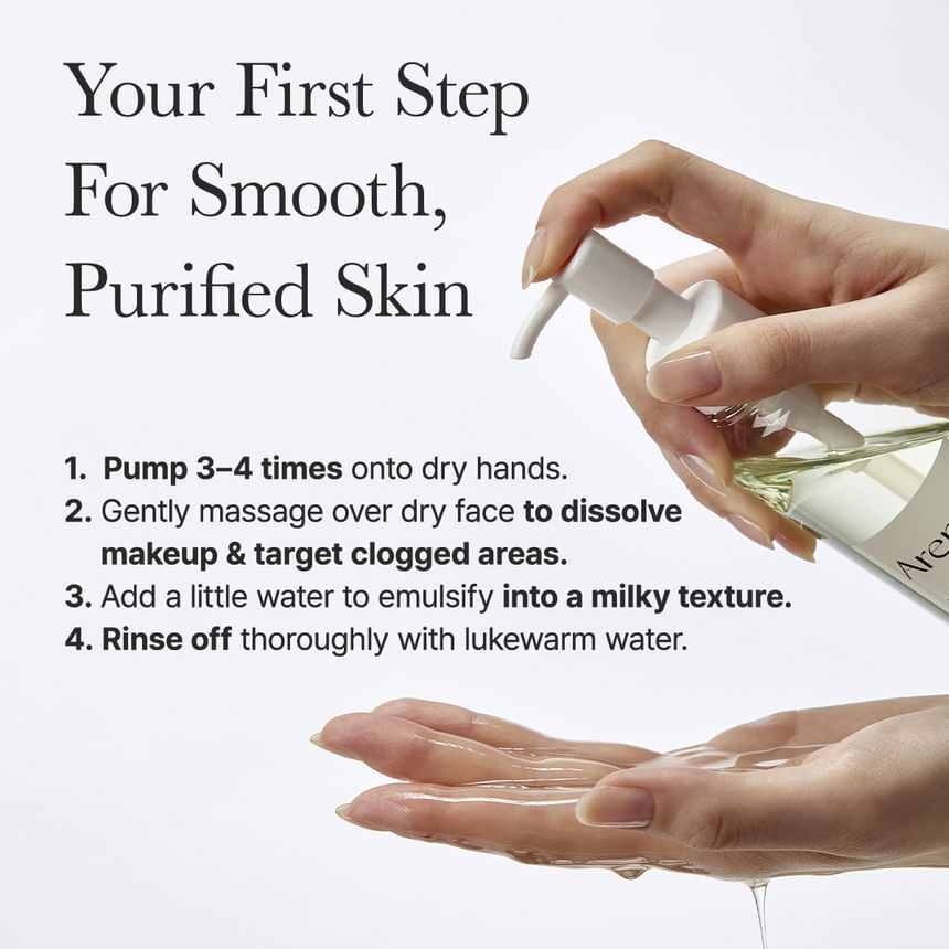 Arencia - Pore Melt Mochi Cleansing Oil 200ml - Gallery 8