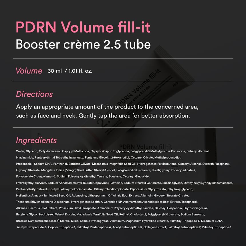 Abib - PDRN Volume Fill-it Booster Crème 2.5 Tube - Gallery 9