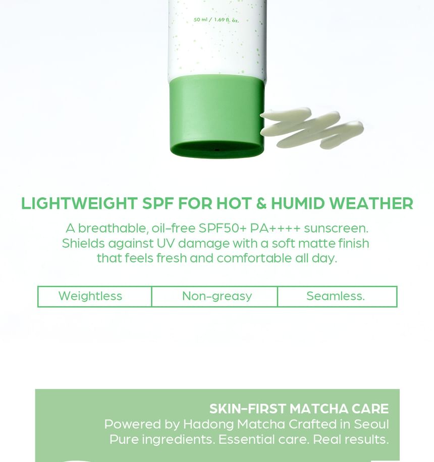 House of Hur - Matcha Light Sun Cream - Gallery 2