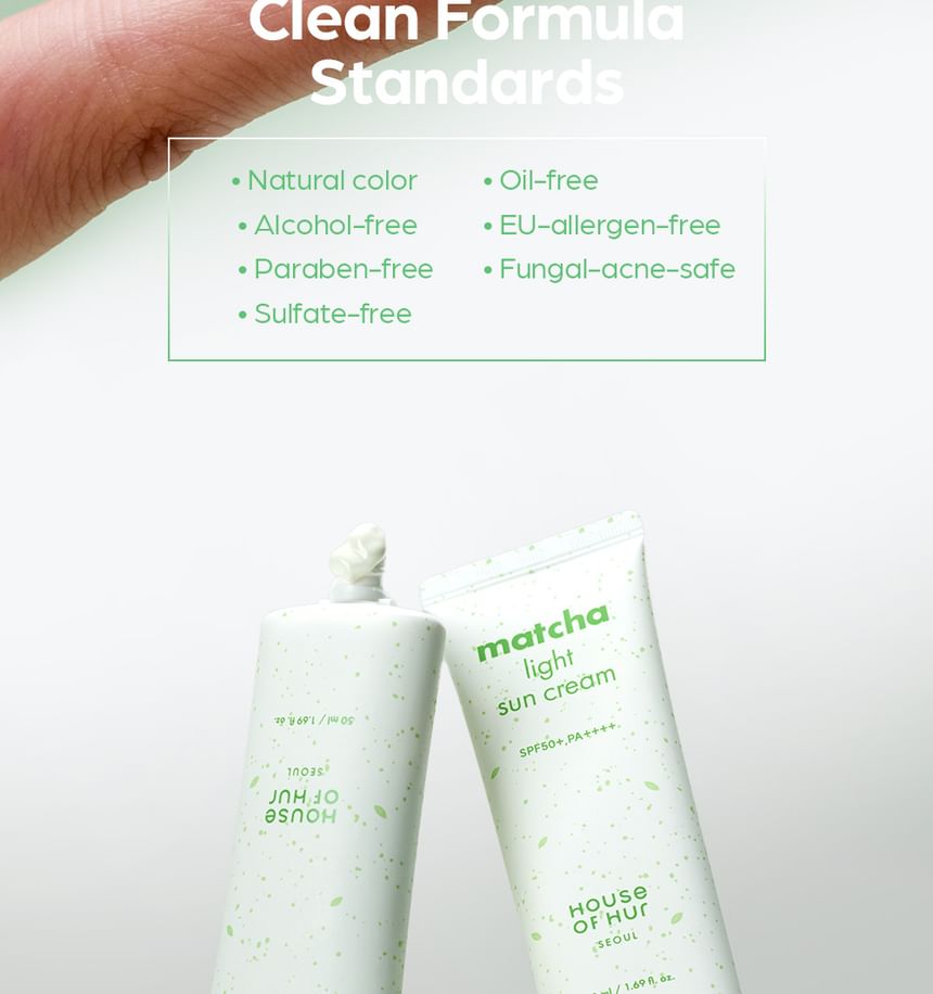 House of Hur - Matcha Light Sun Cream - Gallery 8