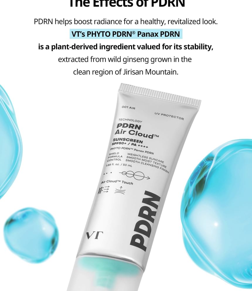 VT - PDRN Air Cloud Sunscreen - Gallery 14