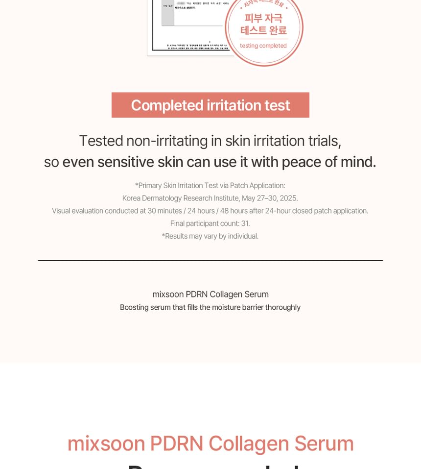 mixsoon - PDRN Collagen Serum 30ml - Gallery 20