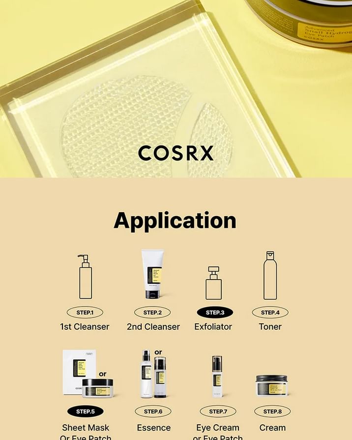 COSRX - Advanced Snail Hydrogel Eye Patch [60 Patches] - Gallery 3