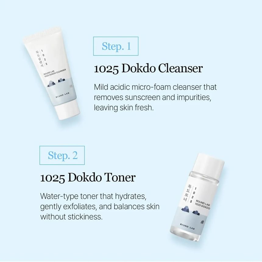 ROUND LAB - 1025 Dokdo Trial Kit - Gallery 1