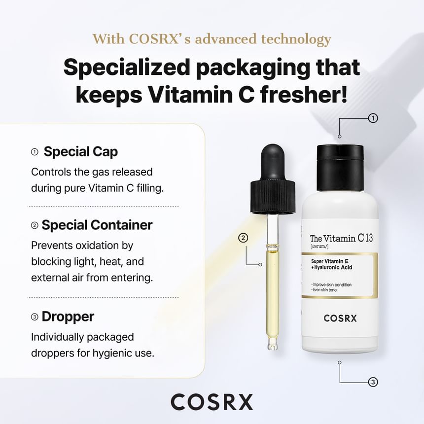 COSRX - The Vitamin C 13 Serum - Gallery 7