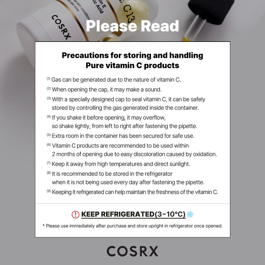 COSRX - The Vitamin C 13 Serum - Gallery 13