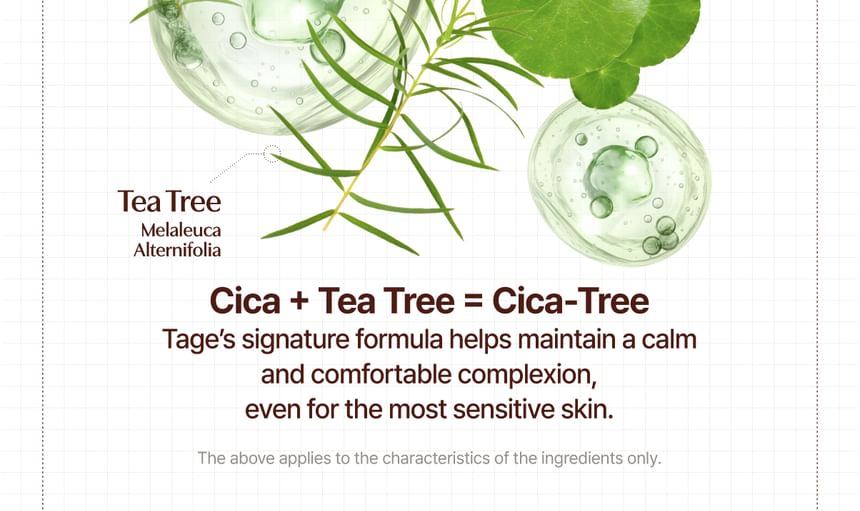 Tage - Cica-Tree Soothing Daily Sun Fluid 50ml - Gallery 4