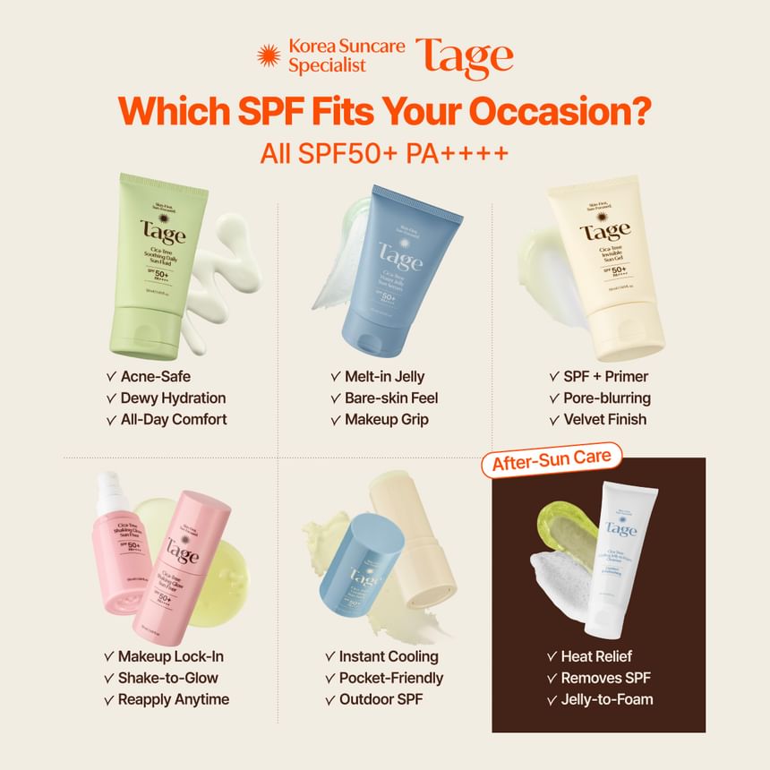 Tage - Cica-Tree Soothing Daily Sun Fluid 50ml - Gallery 14
