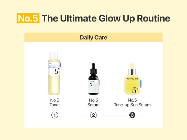 numbuzin - No.5 Glutathione Vitamin Tone-up Sun Serum - Gallery 6