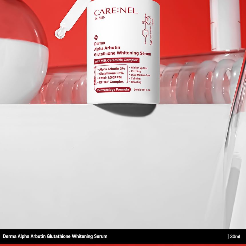 CARE:NEL - Derma Alpha Arbutin Glutathione Whitening Cream 45ml - Gallery 2
