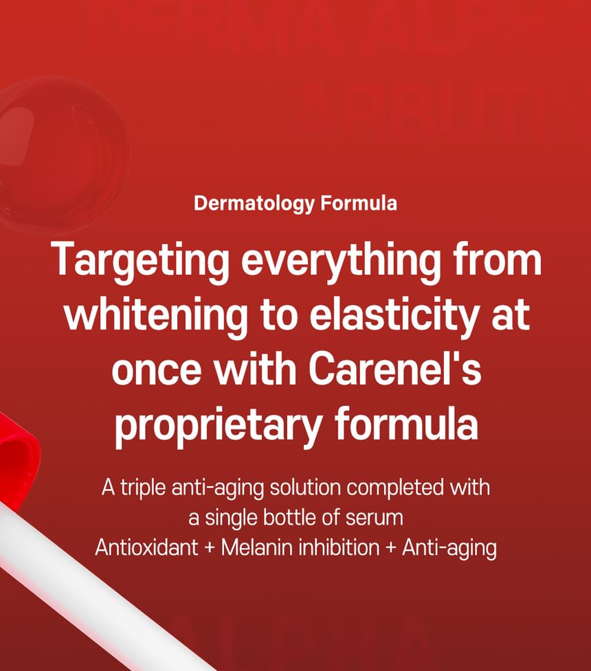 CARE:NEL - Derma Alpha Arbutin Glutathione Whitening Cream 45ml - Gallery 3