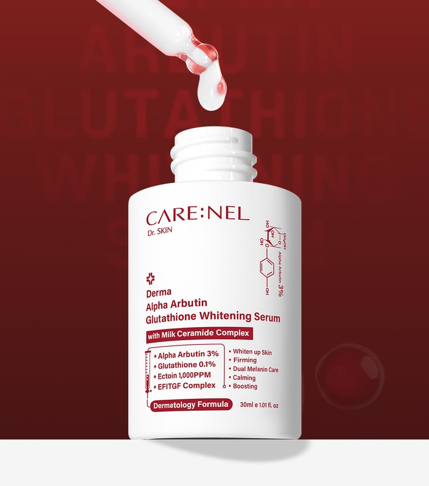 CARE:NEL - Derma Alpha Arbutin Glutathione Whitening Cream 45ml - Gallery 4
